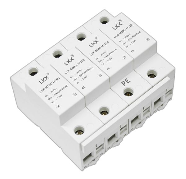 三相電源防雷器10/350，電源防雷器10/350，16mm 一級 T1