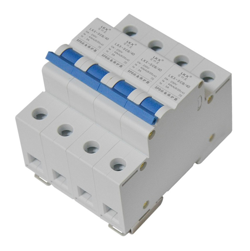 1類浪涌保護(hù)器（電源防雷模塊）25KA配多大的SCB后備保護(hù)器<div   id=